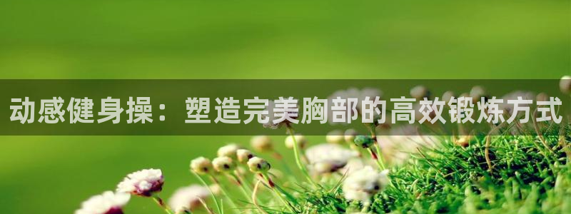 九游体育官方正版app集团E.ON：动感健身操：塑造完美胸部